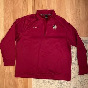 Nike Florida State 1/4 Zip Jacket XXL